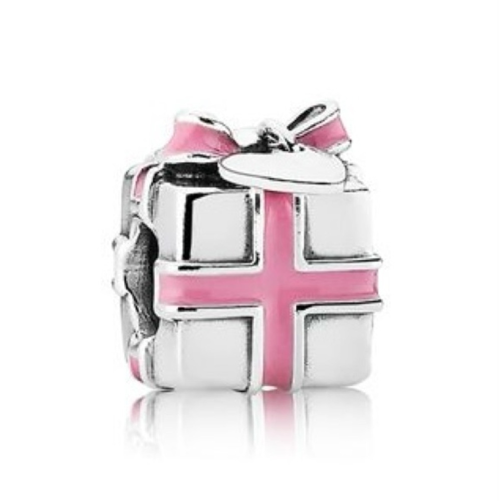 Pandora Wrapped With Love Sterling Silver Present Charm